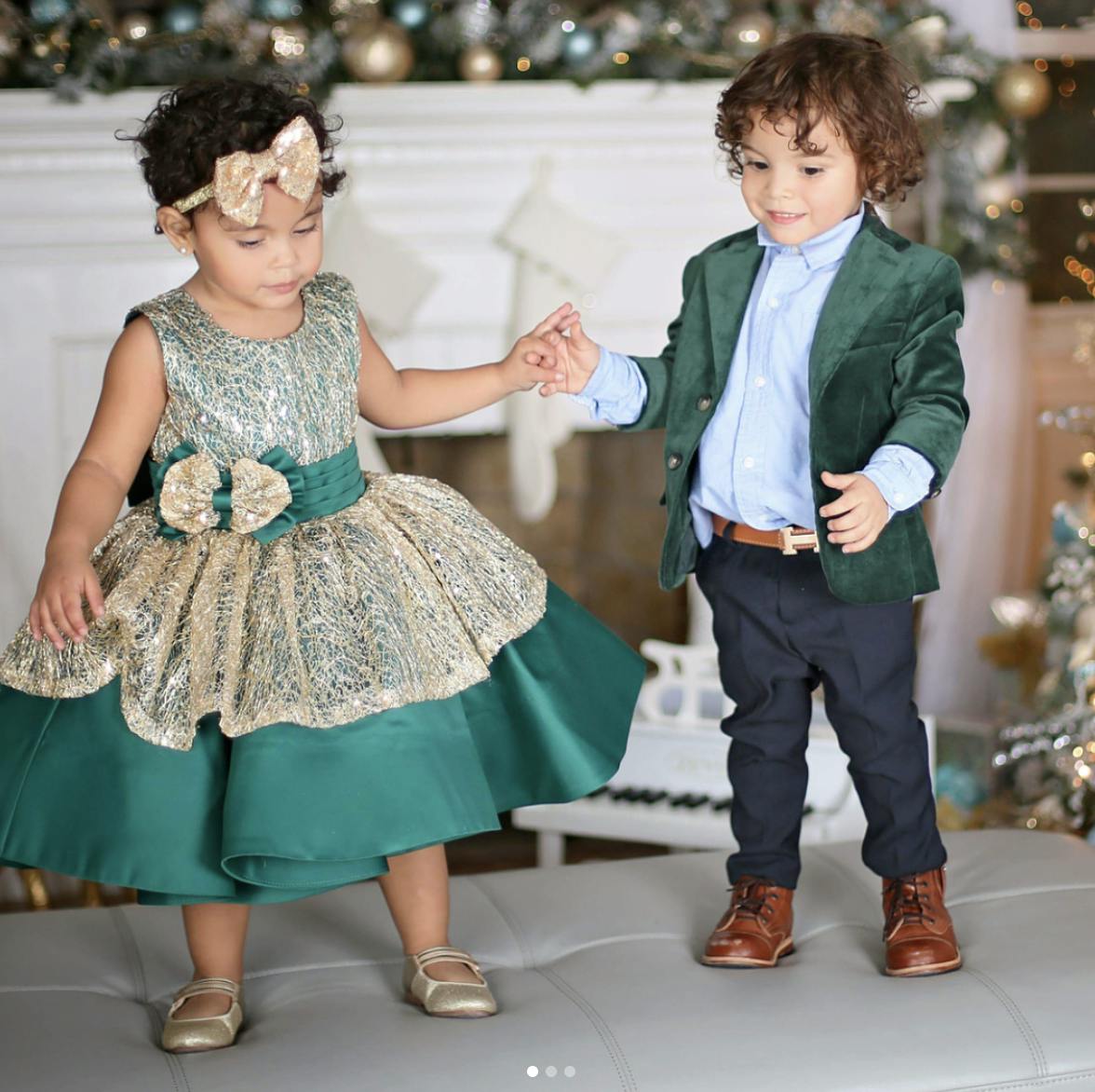 Charles Suit (Green) Best Online Children's Boutique Itty Bitty Toes